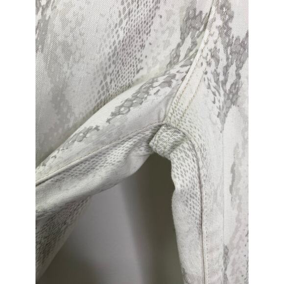 Joe's Jeans Hi (Rise) Honey Cream Grey Curvy Skinny Ankle Jeans Women's Size 31 - Picture 7 of 11